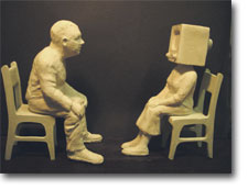 Talk To Me - Small Sculpture