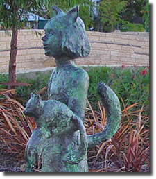 Wellard, Public Art, Junior Bush Guardian with possum